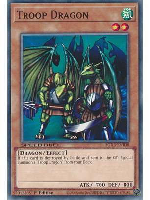 Troop Dragon - SGX3-ENB08 - Common