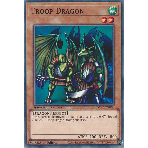 Troop Dragon - SGX3-ENB08 - Common