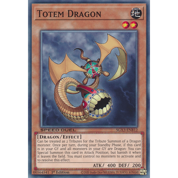 Totem Dragon - SGX3-ENB12 - Common