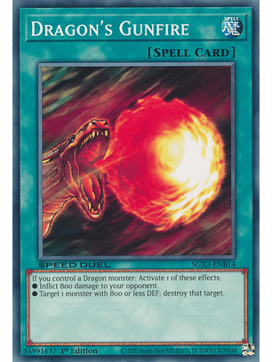 Dragon's Gunfire - SGX3-ENB14 - Common