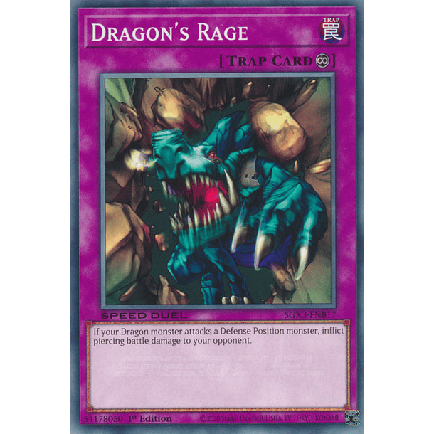 Dragon's Rage - SGX3-ENB17 - Common