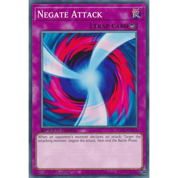 Negate Attack - SGX3-ENB18 - Common