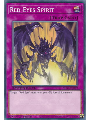 Red-Eyes Spirit - SGX3-ENB19 - Common