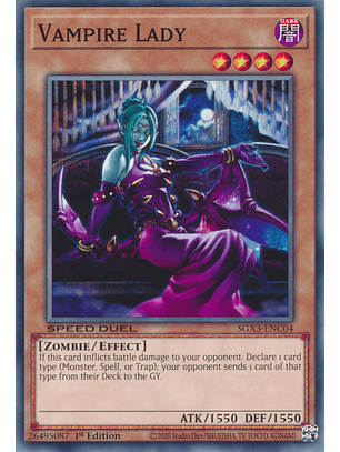 Vampire Lady - SGX3-ENC04 - Common