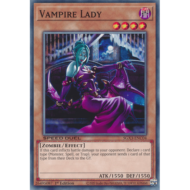 Vampire Lady - SGX3-ENC04 - Common