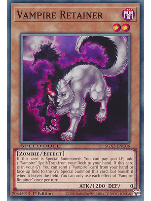 Vampire Retainer - SGX3-ENC06 - Common