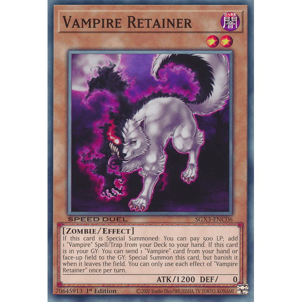 Vampire Retainer - SGX3-ENC06 - Common