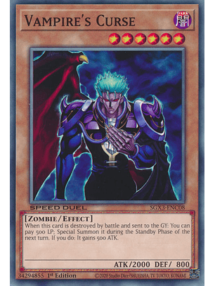 Vampires Curse - SGX3-ENC08 - Common