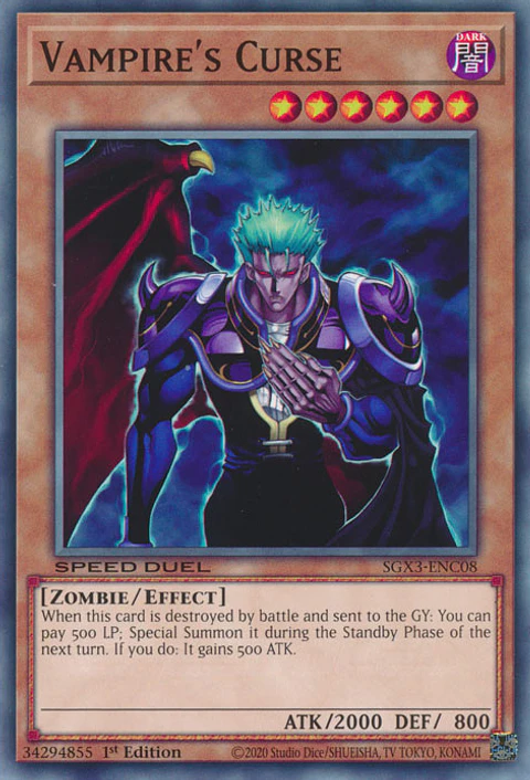 Vampires Curse - SGX3-ENC08 - Common