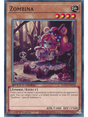 Zombina - SGX3-ENC09 - Common