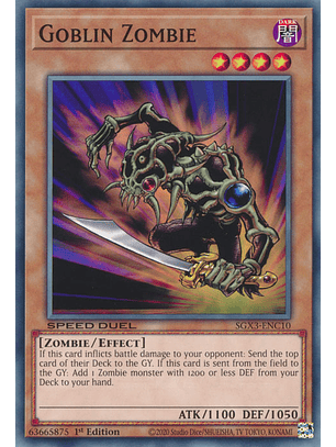 Goblin Zombie - SGX3-ENC10 - Common