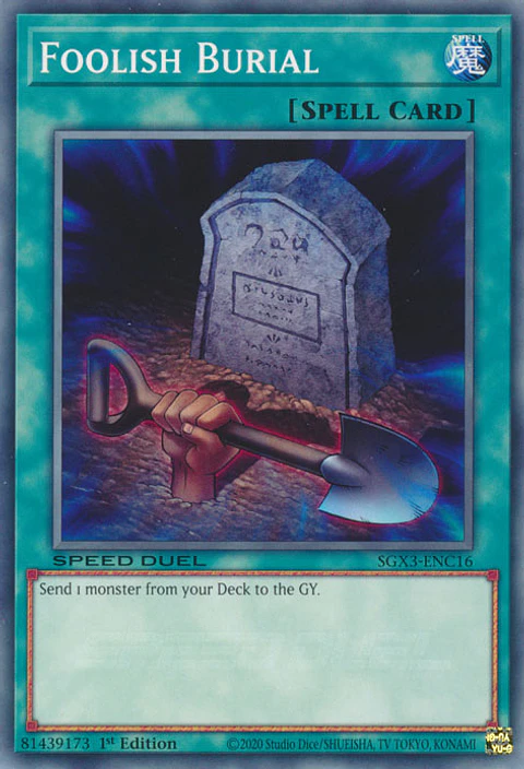 Foolish Burial - SGX3-ENC16 - Common