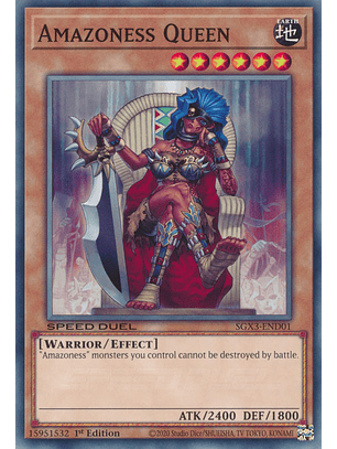 Amazoness Queen - SGX3-END01 - Common