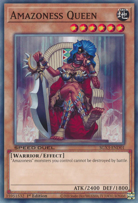 Amazoness Queen - SGX3-END01 - Common