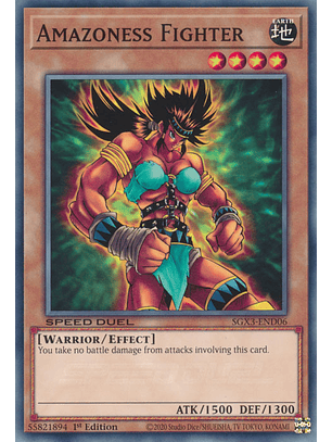 Amazoness Fighter - SGX3-END06 - Common