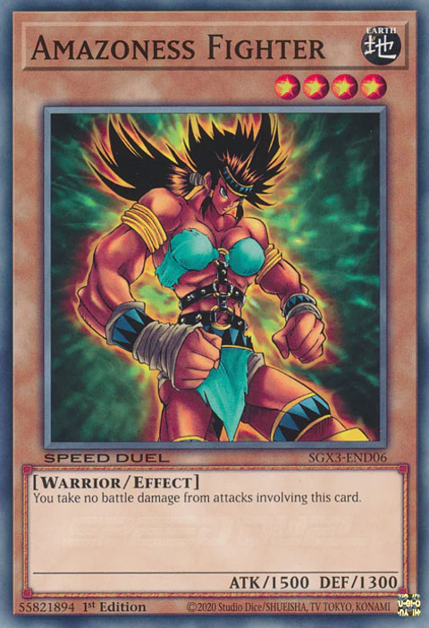 Amazoness Fighter - SGX3-END06 - Common