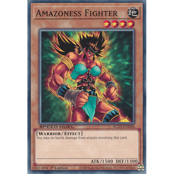 Amazoness Fighter - SGX3-END06 - Common