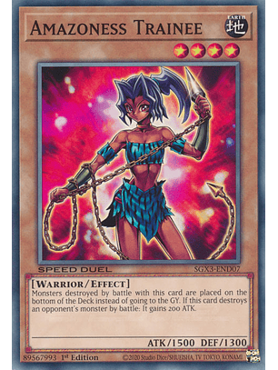 Amazoness Trainee - SGX3-END07 - Common