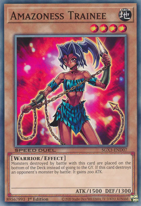 Amazoness Trainee - SGX3-END07 - Common