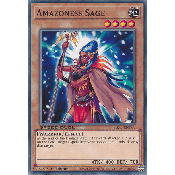 Amazoness Sage - SGX3-END08 - Common