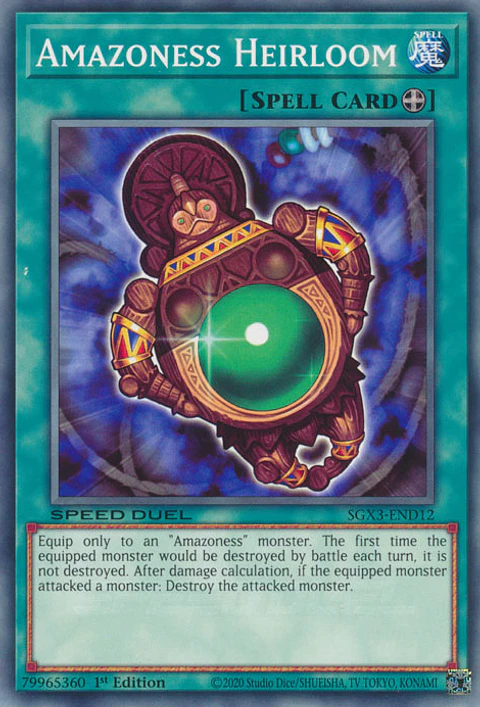 Amazoness Heirloom - SGX3-END12 - Common
