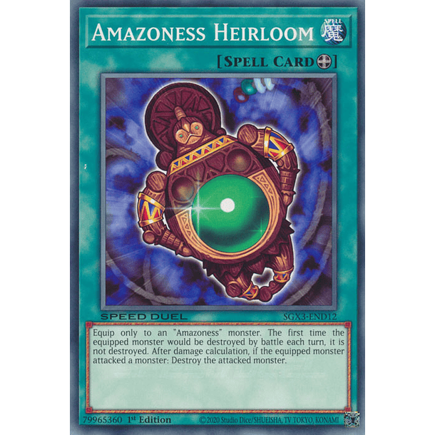 Amazoness Heirloom - SGX3-END12 - Common