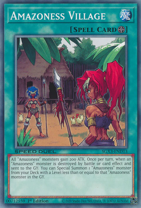 Amazoness Village - SGX3-END13 - Common