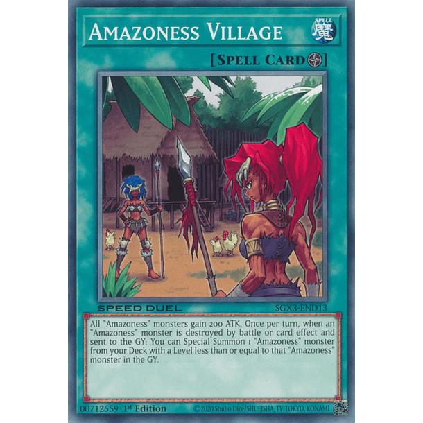 Amazoness Village - SGX3-END13 - Common
