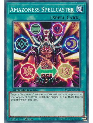 Amazoness Spellcaster - SGX3-END15 - Common