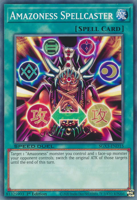 Amazoness Spellcaster - SGX3-END15 - Common