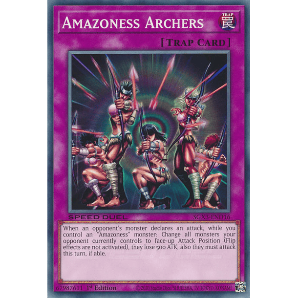 Amazoness Archers - SGX3-END16 - Common