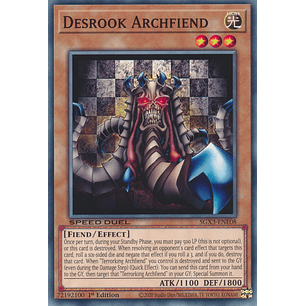 Desrook Archfiend - SGX3-ENE08 - Common