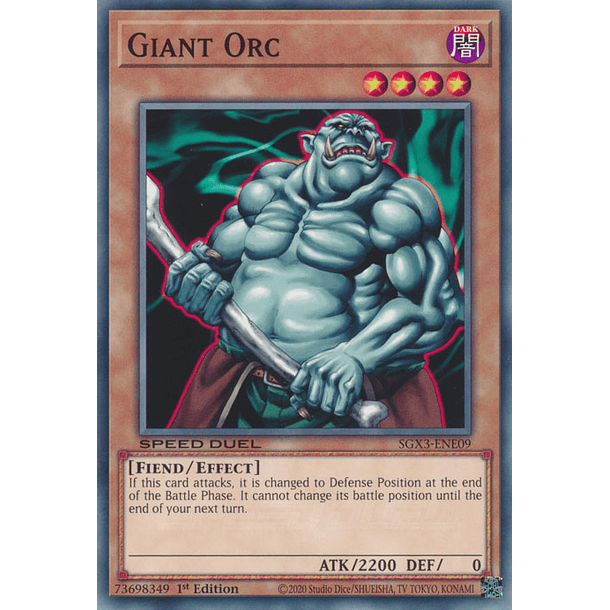 Giant Orc - SGX3-ENE09 - Common
