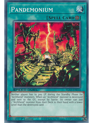 Pandemonium - SGX3-ENE14 - Common