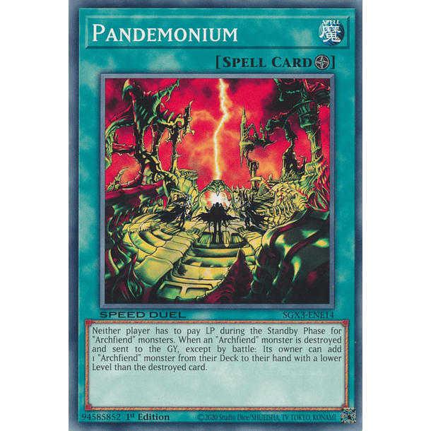 Pandemonium - SGX3-ENE14 - Common