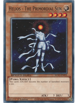 Helios - The Primordial Sun - SGX3-ENF01 - Common