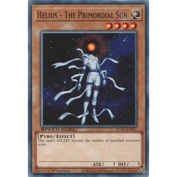 Helios - The Primordial Sun - SGX3-ENF01 - Common