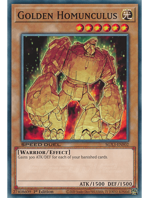 Golden Homunculus - SGX3-ENF02 - Common