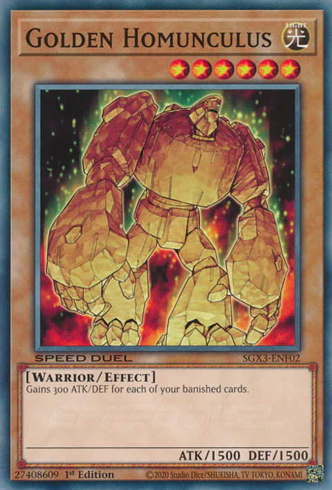 Golden Homunculus - SGX3-ENF02 - Common