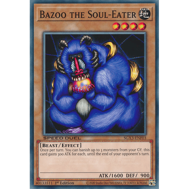 Bazoo the Soul-Eater - SGX3-ENF03 - Common