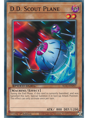 D.D. Scout Plane - SGX3-ENF07 - Common