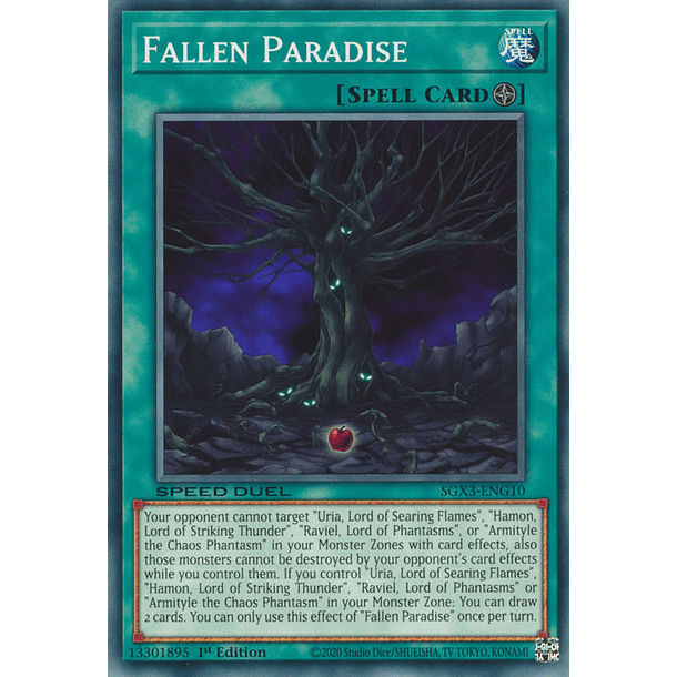 Fallen Paradise - SGX3-ENG10 - Common