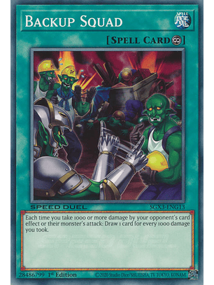 Backup Squad - SGX3-ENG13 - Common