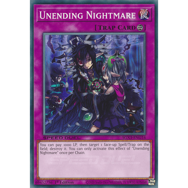 Unending Nightmare - SGX3-ENG16 - Common