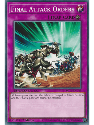 Final Attack Orders - SGX3-ENG19 - Common