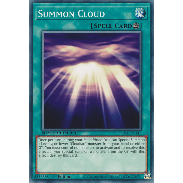 Summon Cloud - SGX3-ENH15 - Common