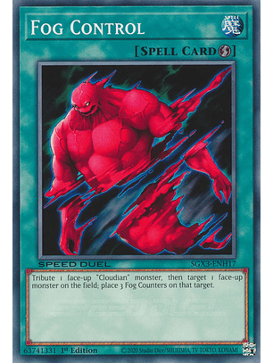 Fog Control - SGX3-ENH17 - Common