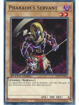 Pharaoh's Servant - SGX3-ENI03 - Common