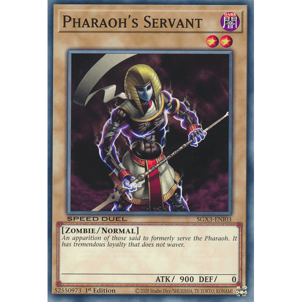 Pharaoh's Servant - SGX3-ENI03 - Common