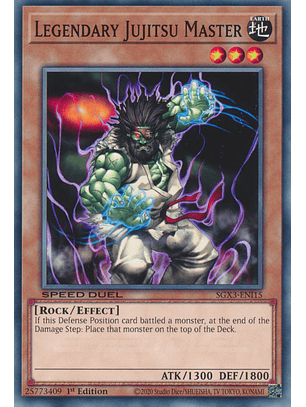 Legendary Jujitsu Master - SGX3-ENI15 - Common